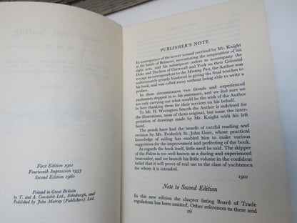 Small-Boat Sailing By E.F. Knight 1960 book image 5