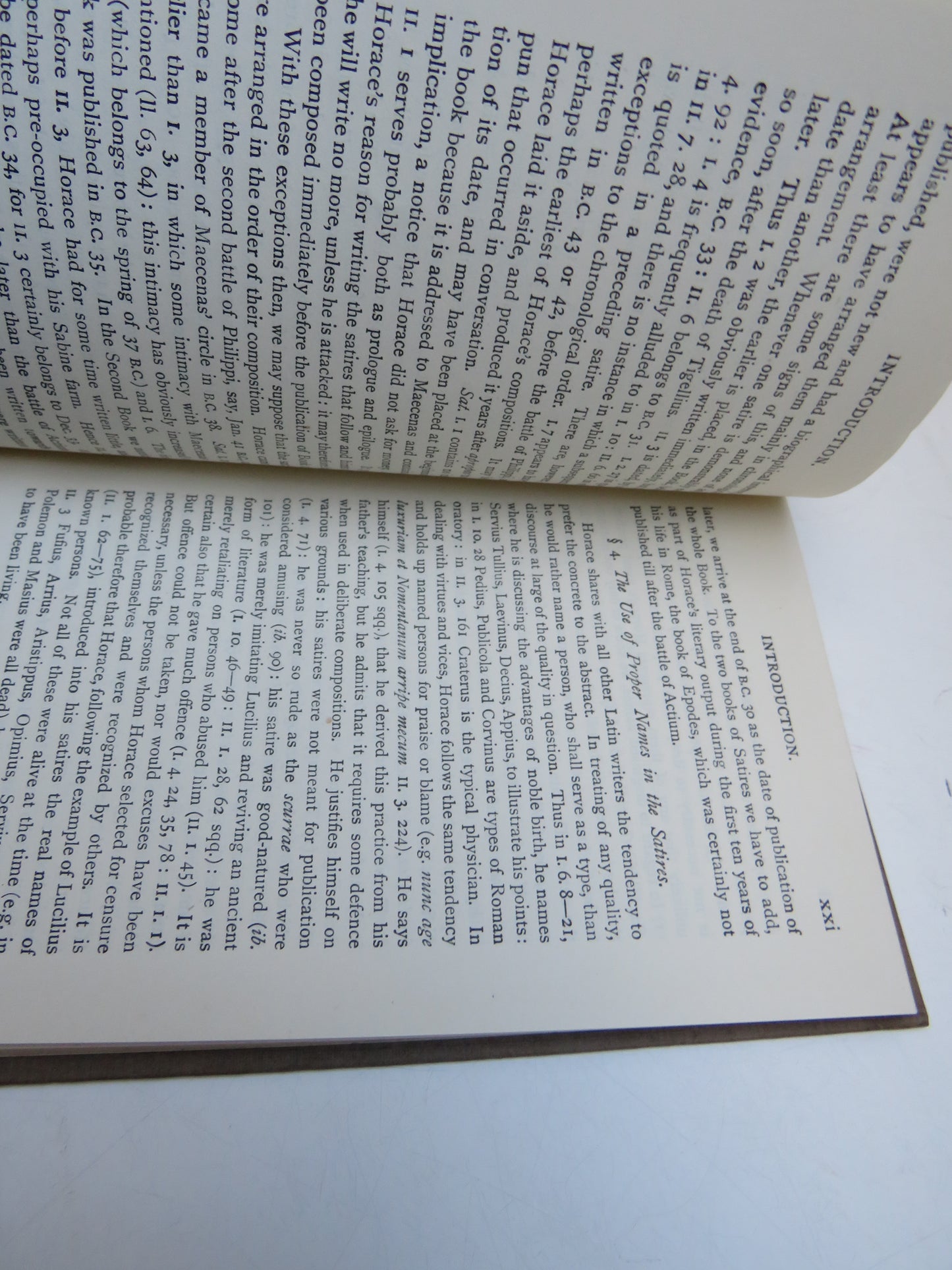 Q. Horati Flacci Satvrarvm Liber II Edited With Introduction and Notes By James Gow 1937