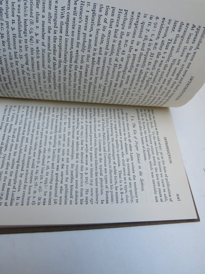Q. Horati Flacci Satvrarvm Liber II Edited With Introduction and Notes By James Gow 1937 book image 4