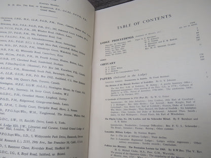 Ars Quatuor Coronatorum Transactions of Quatuor Coronation Lodge No. 2076 London 1963 book image 3