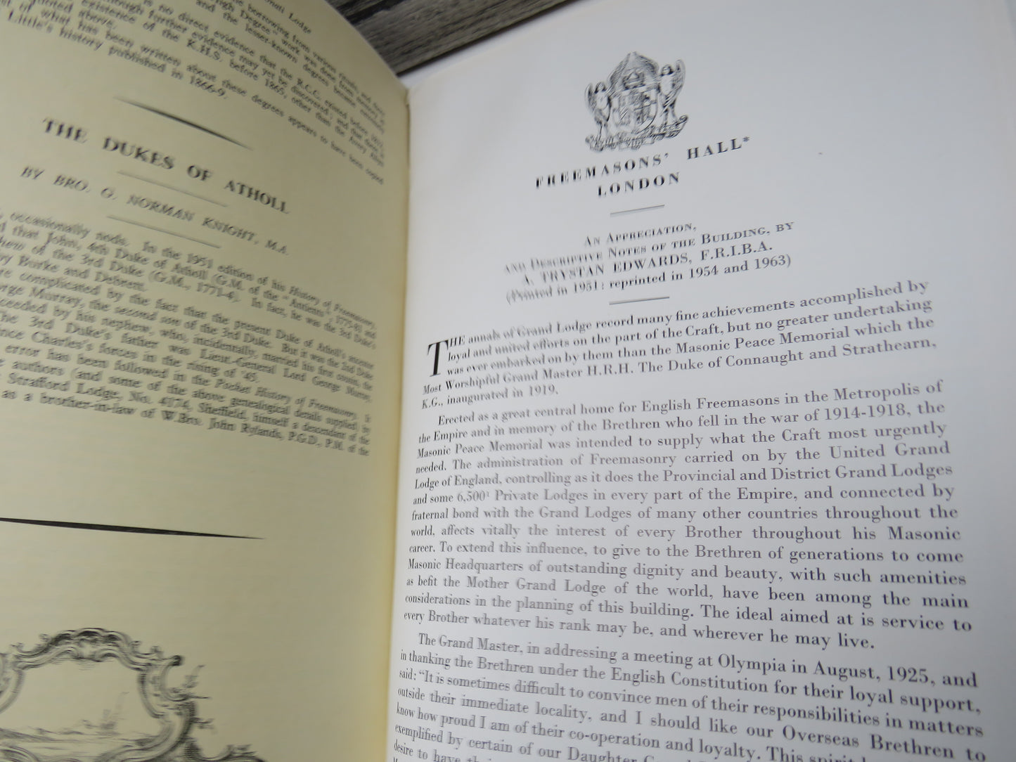 Ars Quatuor Coronatorum Transactions of Quatuor Coronation Lodge No. 2076 London 1963