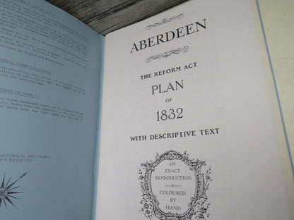 Aberdeen The Reform Act Plan of 1832 With Descriptive Text - Reprint book image 3