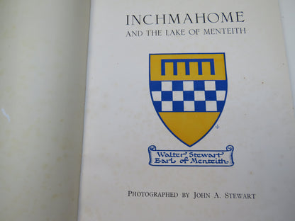 Inchmahome and The Lake of Menteith Illustrations and Notes By John A. Stewart 1933 book image 5