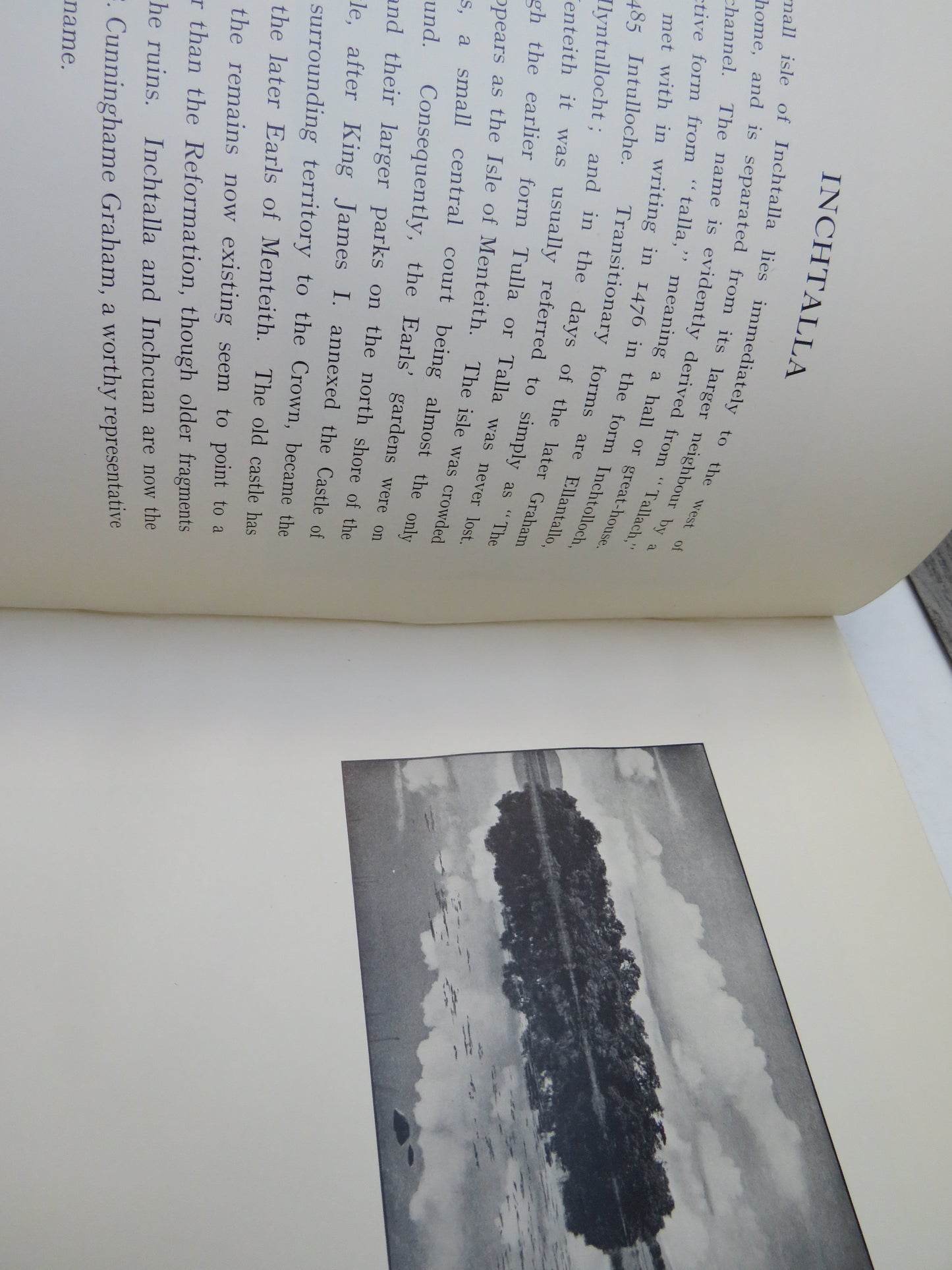 Inchmahome and The Lake of Menteith Illustrations and Notes By John A. Stewart 1933
