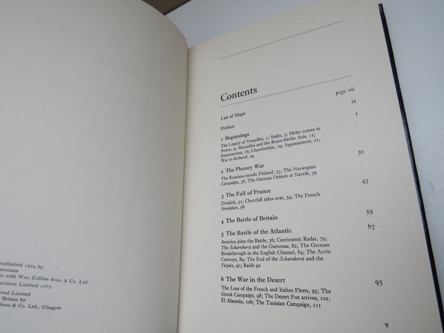 The World At War By Mark Arnold-Forster 1974