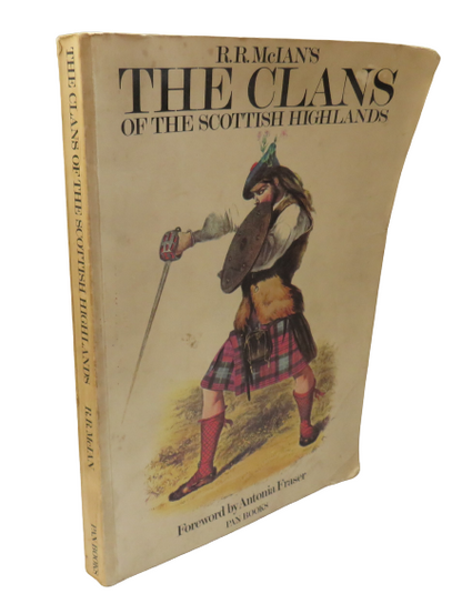 The Clans of the Scottish Highlands by R. R. McIan's, 1980 book front cover