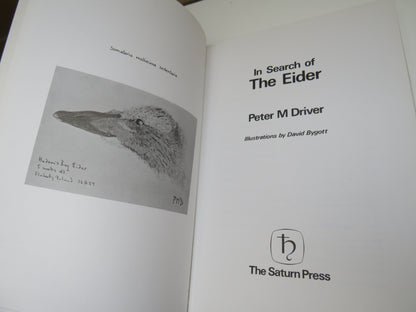 In Search of The Eider By Peter M Driver 1974 book image 2