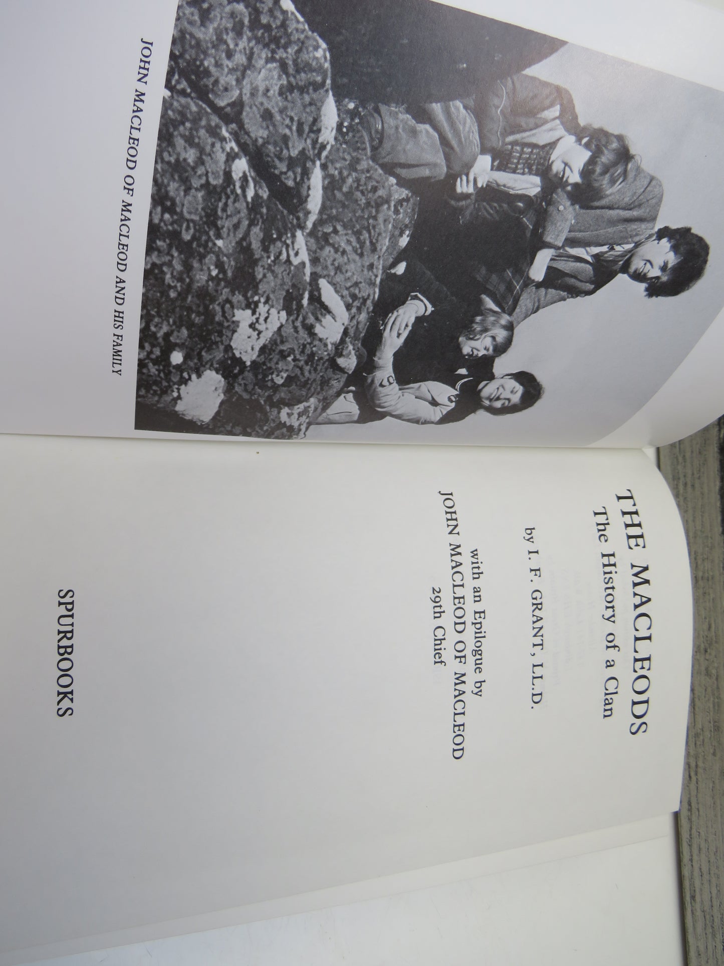 The Macleods The History of a Clan By I.F. Grant 1981