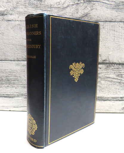 English Men and Manners In The Eighteenth Century An Illustrated Narrative A. S. Turberville book front cover