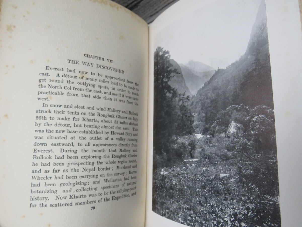 The Epic of Mount Everest By Sir Francis Younghusband 1929