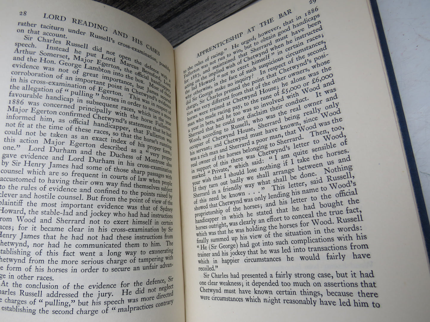 Lord Reading and Cases: The Study of a Great Career By Derek Walker-Smith 1934