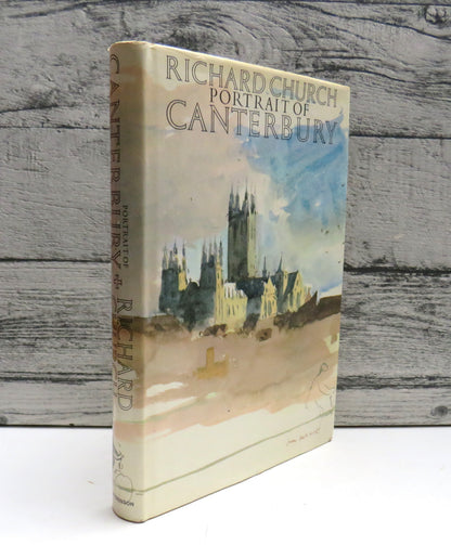 Portrait of Canterbury By Richard Church 1968 book front cover