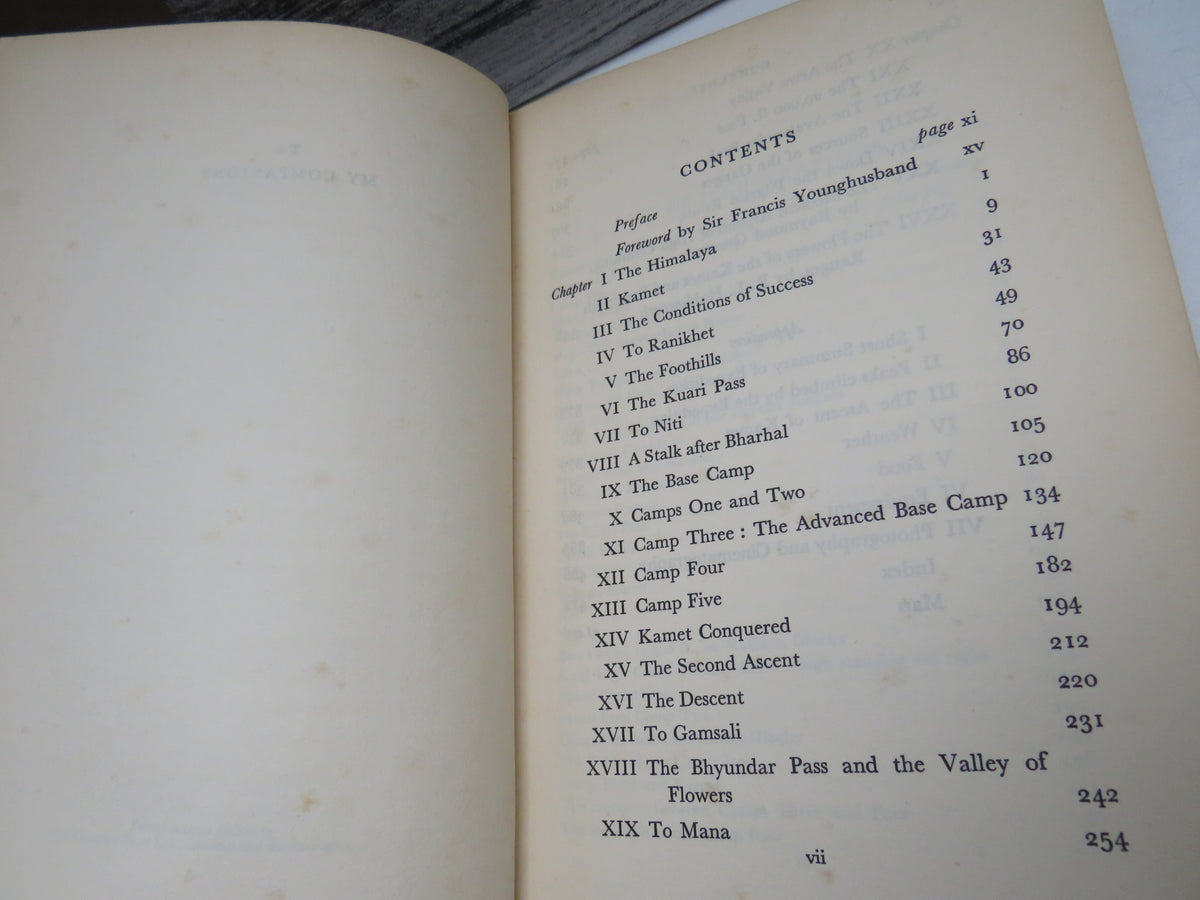 Kamet Conquered By F.S. Smythe 1932