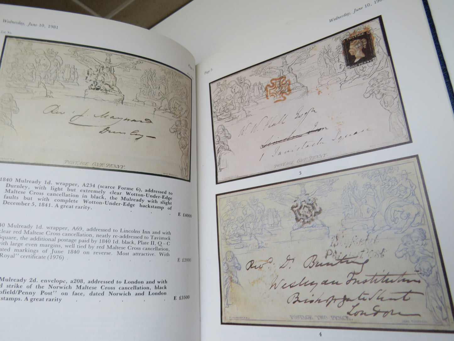 Catalogue of The "G.L" Collection of Classic Great Britain Comprising Rare and Beautiful Gems From An International Large Gold Medal Exhibit 1981