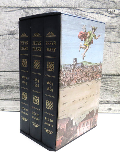 Pepy's Diary Volumes I - III, selected and edited by Robert Latham, 1996 book front cover
