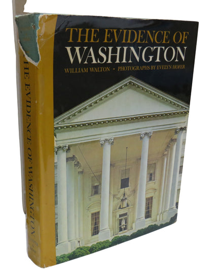 The Evidence of Washington By William Walton Photographs By Evelyn Hofer 1966 book front cover