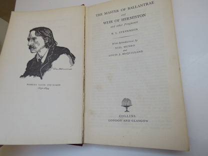 The Master of Ballantrae and Weir of Hermiston by R. L. Stevenson, 1953 book image 3