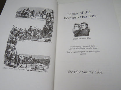 Lamas of the Western Heavens by Regis-Evariste Huc, Translated by Charles de Salis, 1982 book image 5
