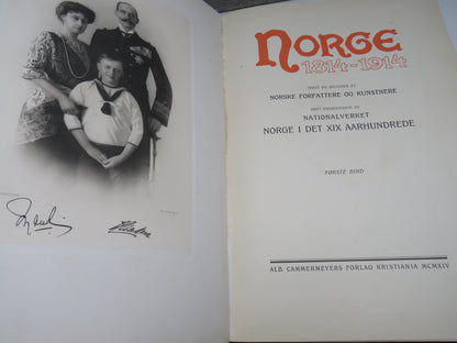 Norge 1814-1914 Tekst OG Billeder Av Norske Forfattere OG Kunstnere