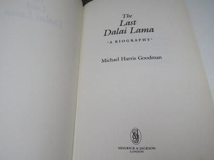 The Last Dalai Lama, A Biography by Michael Harris Goodman, 1986 book image 4