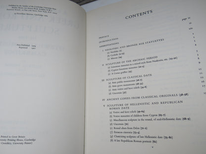 A Catalogue of The Greek and Roman Sculpture In The Fitzwilliam Museum Cambridge By Ludwig Budde and book image 4