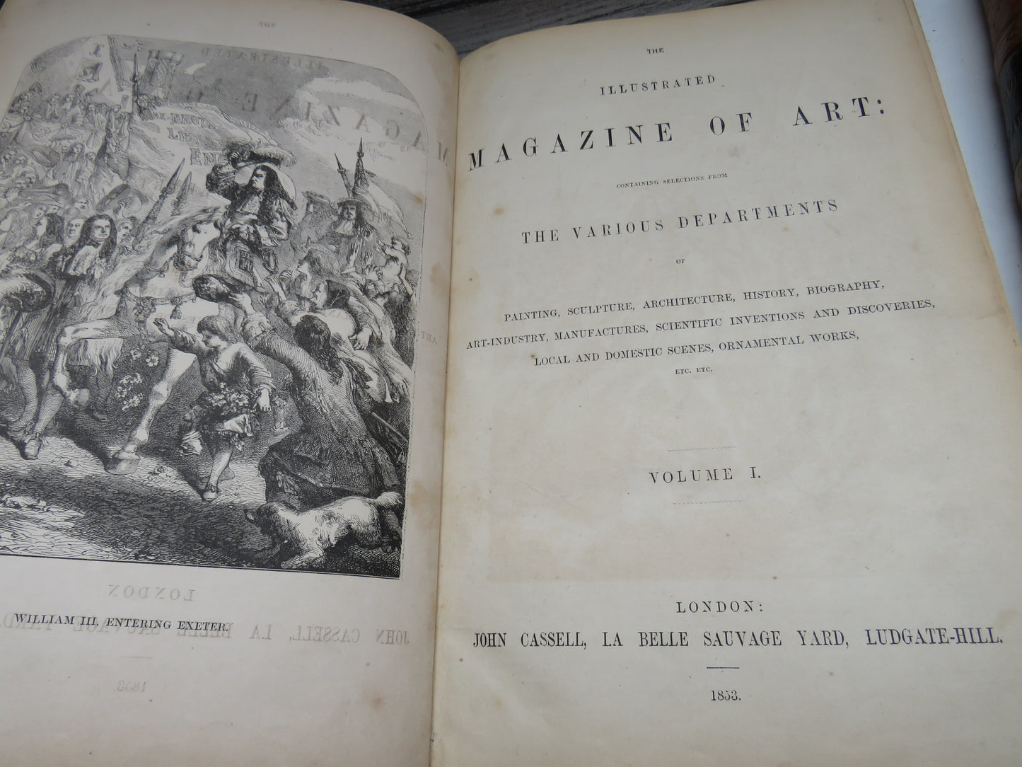The Illustrated Magazine of Art: Containing Selections From The Various Departments of Painting , Sculpture, Architecture, History, Biography, Art-Industry, Manufactures, Scientific Inventions and Discoveries, Local and Domestic Scenes