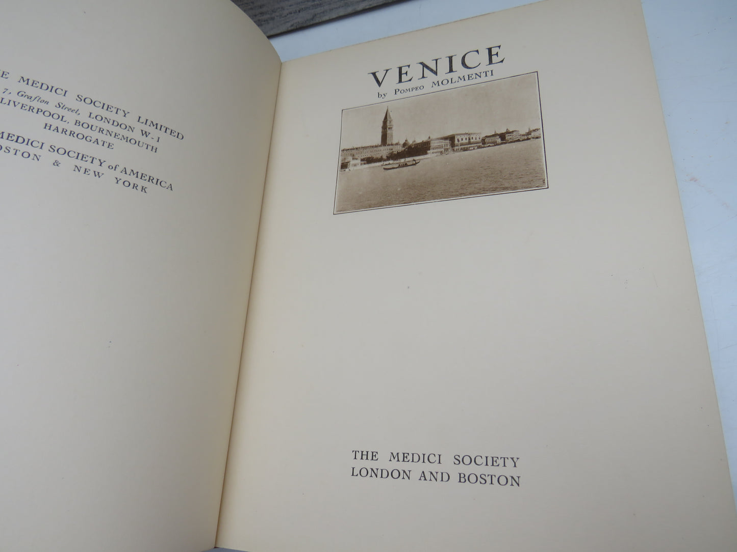 Venice by Pompeo Molmenti