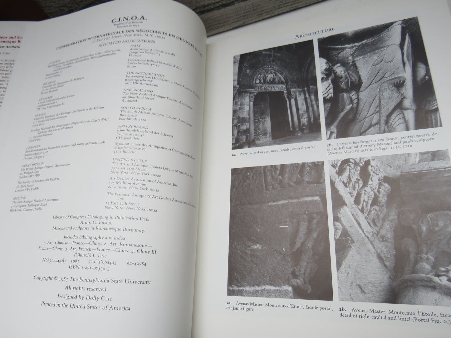 Masons and Sculptors In Romanesque Burgundy The New Aesthetic of Cluny III By C. Edson Armi 1983