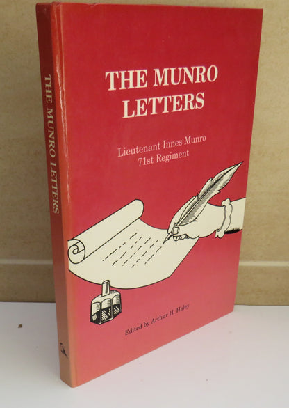 The Munro Letters by Lieutenant Innes Munro, 71st Regiment, Edited by Arthur H. Haley book image 2