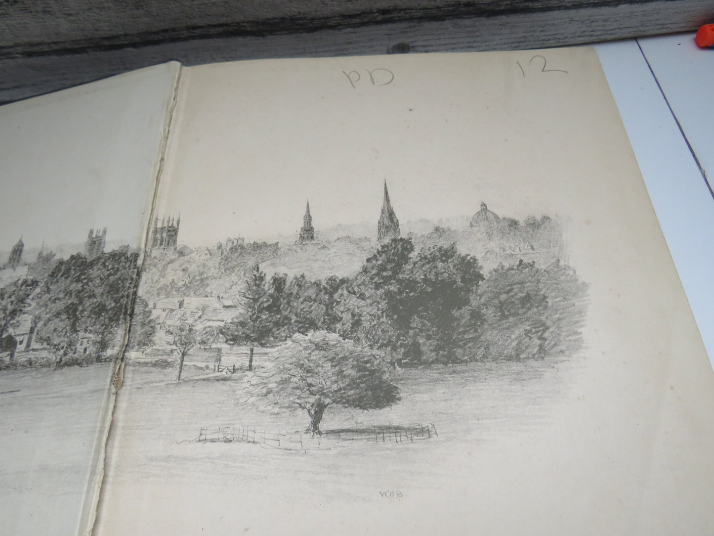 The Charm of Oxford By J. Wells Illustrated By W.G. Blackall 1921