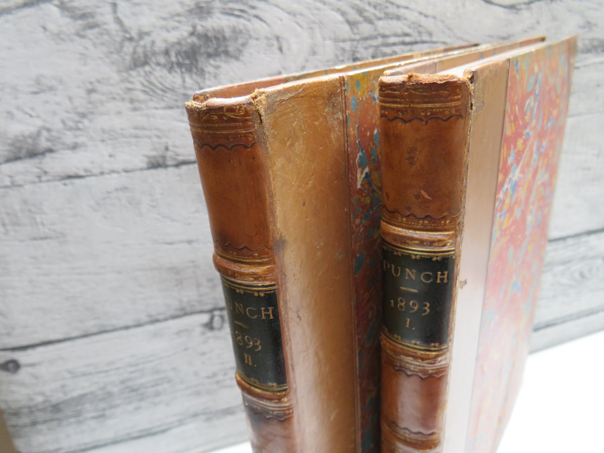 Punch Volumes CIV, CV (104 & 105) 1893 Volume I & II