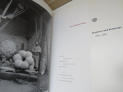 Sculpture and Drawings 1977-1992 By Peter Randall-Page 1992 book image 2