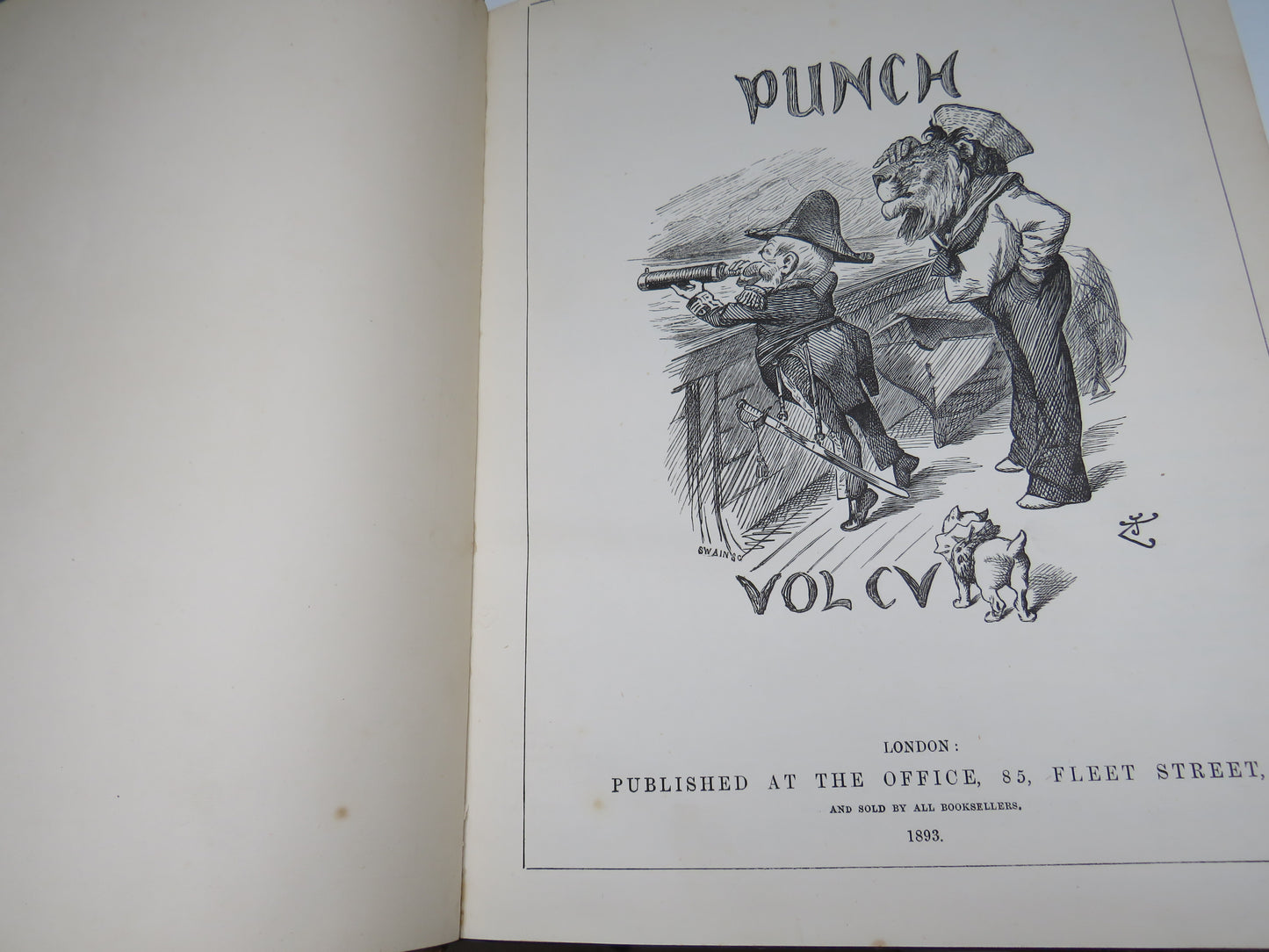Punch Volumes CIV, CV (104 & 105) 1893 Volume I & II