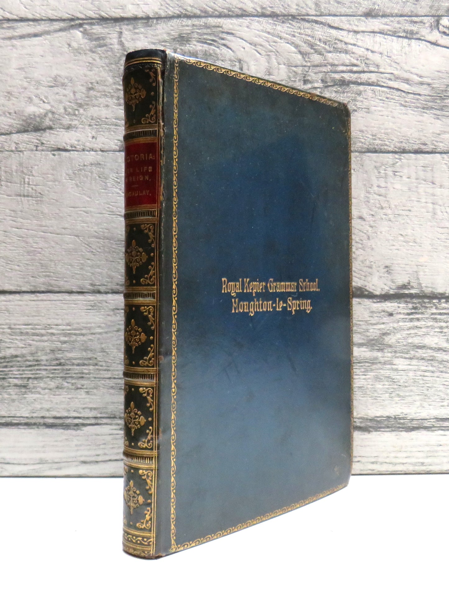 Victoria Her Life and Reign By Dr. Macaulay 1887