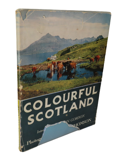 Colourful Scotland Photographed by William S. Thomson and Introduced by Seton Gordon, 1956 book front cover