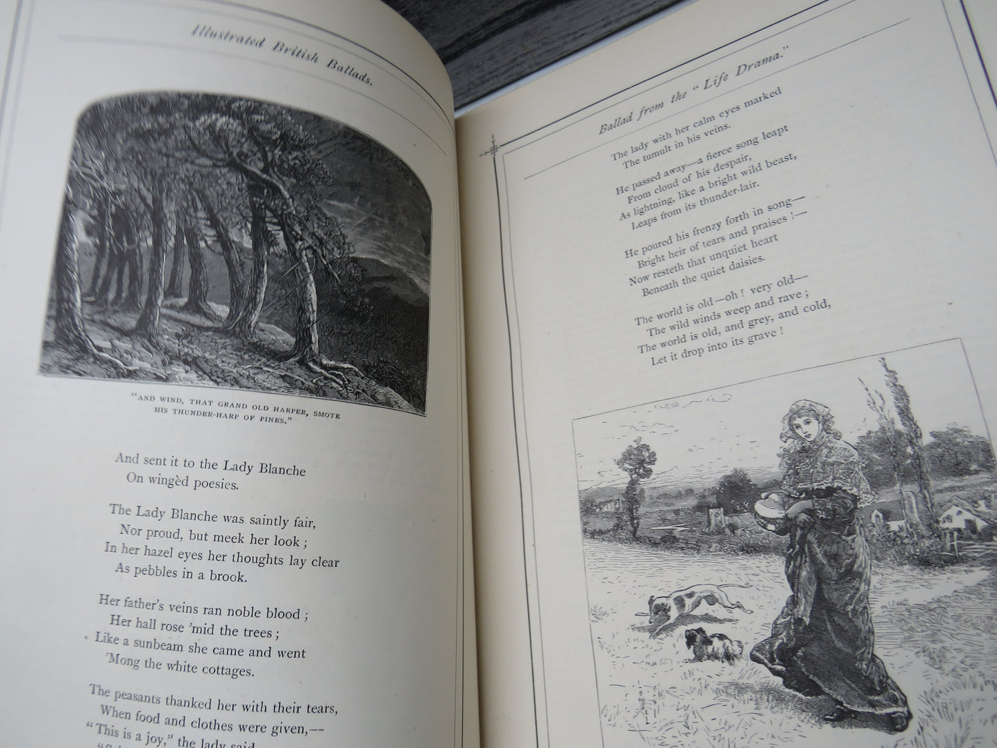 Illustrated British Ballads, Old and New Selected and Edited By George Barnett Smith 1886