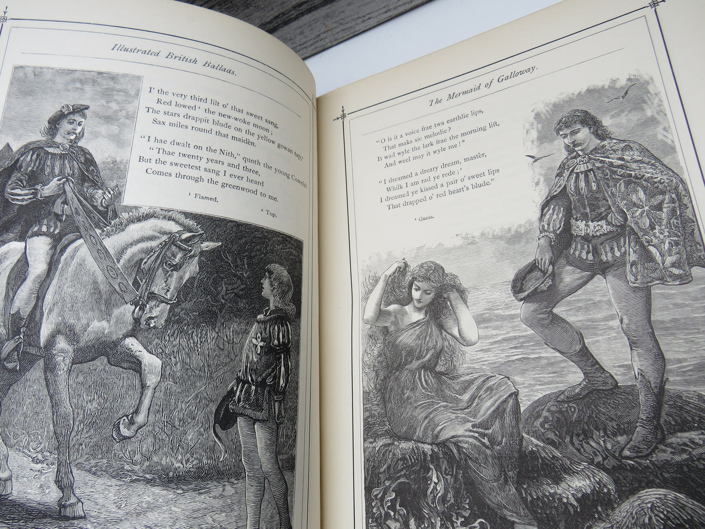 Illustrated British Ballads, Old and New Selected and Edited By George Barnett Smith 1886