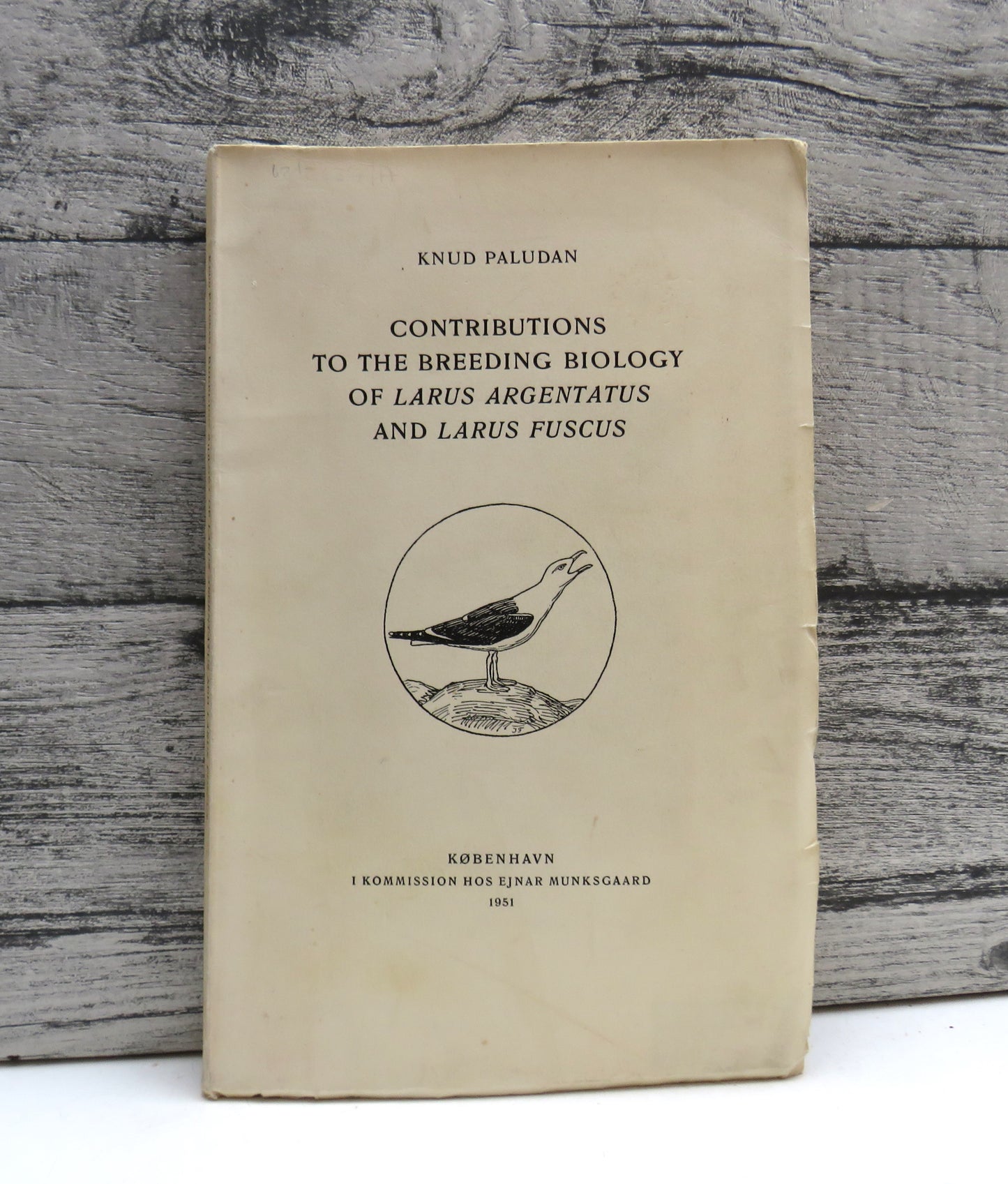 Contributions To The Breeding Biology of Larus Argentatus and Larus Fuscus 1951