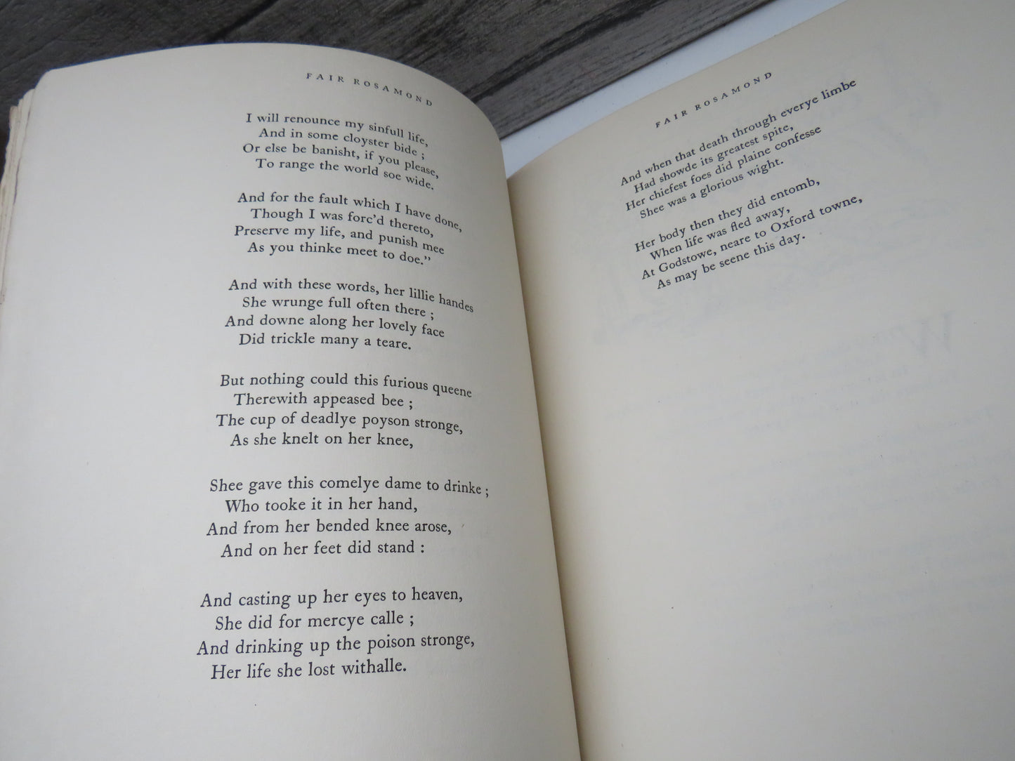 A Book of Old Ballads Selected and With An Introduction By Beverley Nichols & Illustrated By H.M.Brock 1934