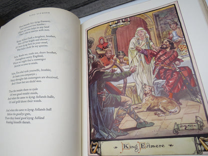 A Book of Old Ballads Selected and With An Introduction By Beverley Nichols & Illustrated By H.M.Brock 1934