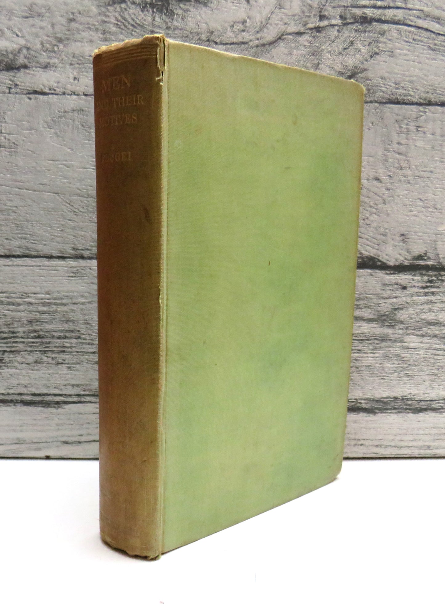 Men and Their Motives Psycho-Analytical Studies By J.C. Flugel 1934 1st Edition