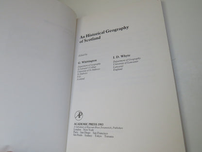 An Historical Geography of Scotland edited by G. Whittington and I. D. Whyte, 1983 book image 4