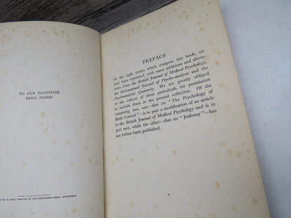 Men and Their Motives Psycho-Analytical Studies By J.C. Flugel 1934 1st Edition book image 5