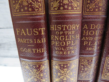 7 Volumes of "John O' London's" Home Library To Include "Sesame and Lilies etc" By Ruskin, "The Life of Nelson" By Southey ...