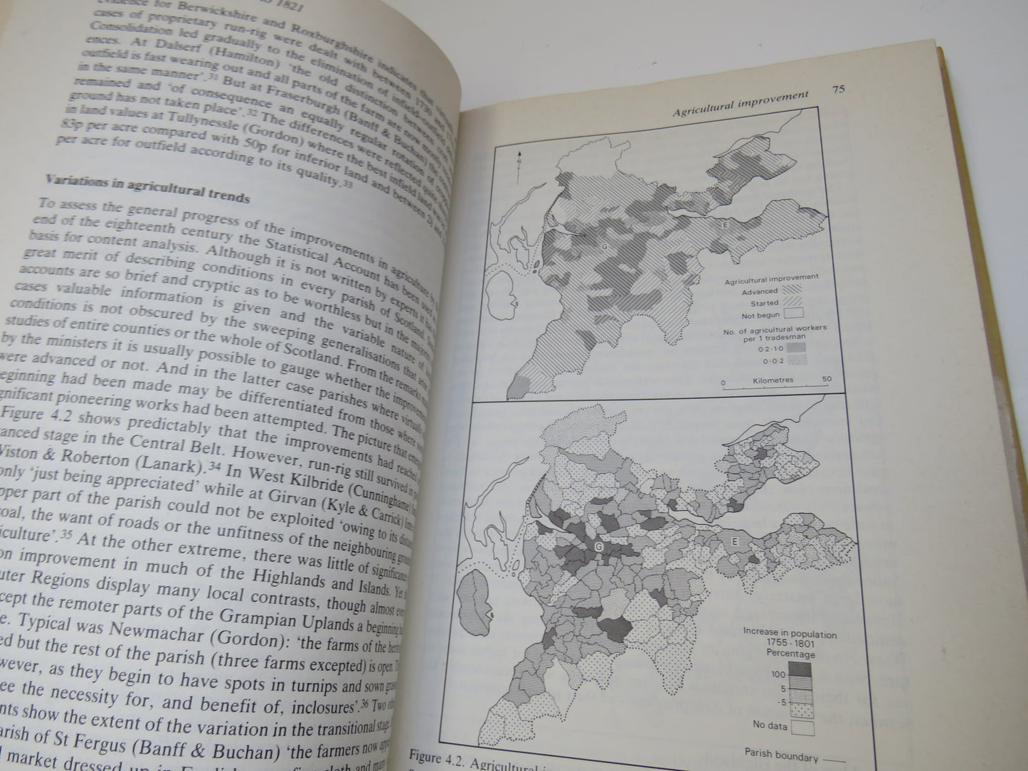 The Historical Geography of Scotland since 1707 by David Turnock, 1982