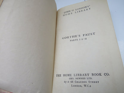 7 Volumes of "John O' London's" Home Library To Include "Sesame and Lilies etc" By Ruskin, "The Life of Nelson" By Southey ...