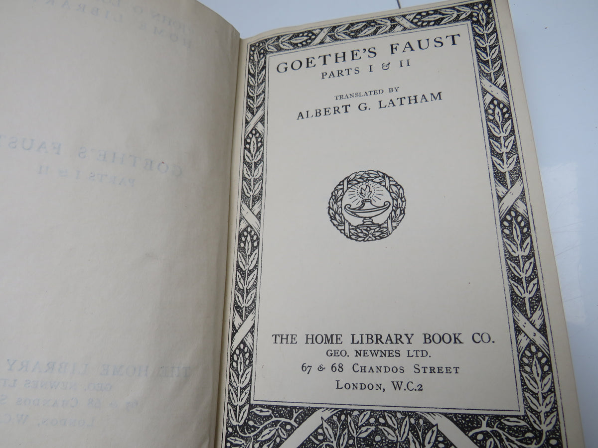 7 Volumes of "John O' London's" Home Library To Include "Sesame and Lilies etc" By Ruskin, "The Life of Nelson" By Southey ...
