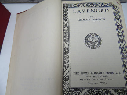 7 Volumes of "John O' London's" Home Library To Include "Sesame and Lilies etc" By Ruskin, "The Life of Nelson" By Southey ...