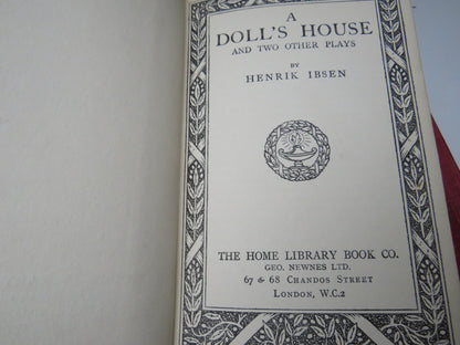 7 Volumes of "John O' London's" Home Library To Include "Sesame and Lilies etc" By Ruskin, "The Life of Nelson" By Southey ...