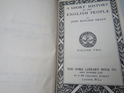 7 Volumes of "John O' London's" Home Library To Include "Sesame and Lilies etc" By Ruskin, "The Life of Nelson" By Southey ...